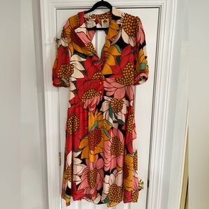 Size large cutout FARM dress.